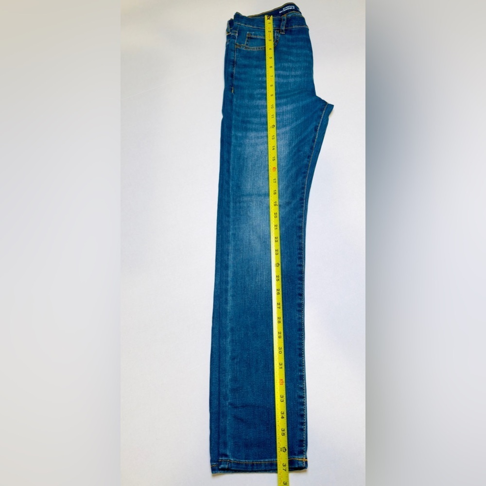 Children’s Place Blue Denim Jeans Stretch Skinny Etroit Youth Size 14 like new! - Picture 13 of 14